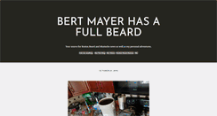 Desktop Screenshot of classystache.tumblr.com