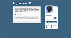 Desktop Screenshot of beyond-cloud9.tumblr.com