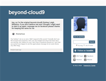 Tablet Screenshot of beyond-cloud9.tumblr.com