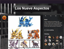 Tablet Screenshot of losnueveaspectos.tumblr.com