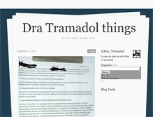 Tablet Screenshot of dratramadol.tumblr.com