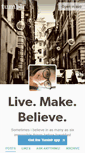 Mobile Screenshot of livemakebelieve.tumblr.com