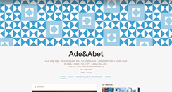 Desktop Screenshot of adeandabet.tumblr.com