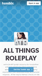 Mobile Screenshot of allthingsroleplay.tumblr.com