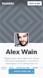 Mobile Screenshot of alexwain.tumblr.com