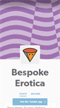 Mobile Screenshot of bespokeerotica.tumblr.com