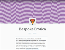 Tablet Screenshot of bespokeerotica.tumblr.com