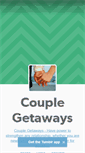 Mobile Screenshot of couplegetaways.tumblr.com