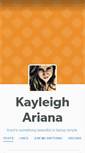 Mobile Screenshot of kayleighariana.tumblr.com