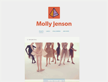 Tablet Screenshot of mollyjenson.tumblr.com