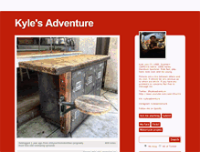 Tablet Screenshot of kylesadventure.tumblr.com