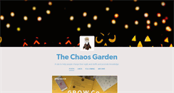 Desktop Screenshot of chaosgarden.tumblr.com