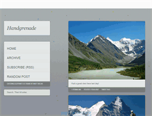 Tablet Screenshot of handgrenade2.tumblr.com
