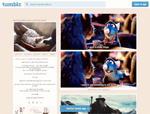 Tablet Screenshot of gardenoflions.tumblr.com
