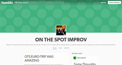 Desktop Screenshot of otsimprov.tumblr.com