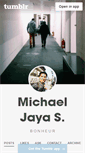 Mobile Screenshot of michaeljayas.tumblr.com