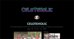 Desktop Screenshot of celoteholic.tumblr.com