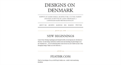 Desktop Screenshot of designsondenmark.tumblr.com