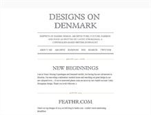 Tablet Screenshot of designsondenmark.tumblr.com