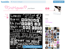 Tablet Screenshot of crishiguain.tumblr.com
