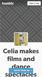 Mobile Screenshot of celiarowlsonhall.tumblr.com