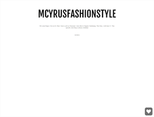 Tablet Screenshot of mcyrusfashionstyle.tumblr.com