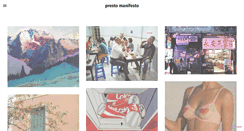 Desktop Screenshot of prestomanifesto.tumblr.com