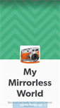 Mobile Screenshot of mirrorlessworld.tumblr.com