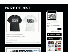 Tablet Screenshot of prizeofrusthc.tumblr.com