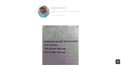 Desktop Screenshot of aidazubaidah.tumblr.com