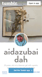 Mobile Screenshot of aidazubaidah.tumblr.com