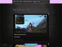 Tablet Screenshot of alexanderxtc.tumblr.com