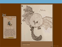 Tablet Screenshot of monsterhunterthings.tumblr.com
