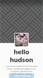 Mobile Screenshot of hellohudson.tumblr.com