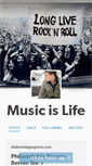 Mobile Screenshot of iexistmusic.tumblr.com