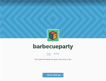 Tablet Screenshot of barbecueparty.tumblr.com