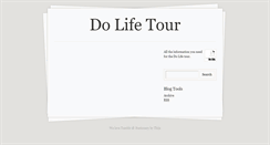Desktop Screenshot of dolifetour.tumblr.com