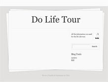 Tablet Screenshot of dolifetour.tumblr.com