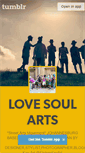 Mobile Screenshot of lovesoularts.tumblr.com