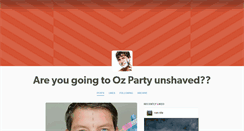 Desktop Screenshot of oz-party.tumblr.com