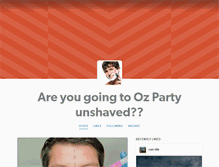 Tablet Screenshot of oz-party.tumblr.com