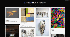 Desktop Screenshot of lesfemmesartistes.tumblr.com