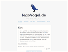 Tablet Screenshot of legovogel.tumblr.com