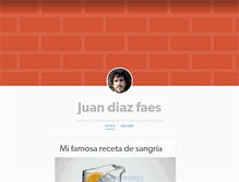 Tablet Screenshot of juandiazfaes.tumblr.com