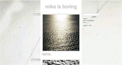 Desktop Screenshot of mikelike.tumblr.com