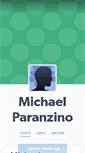 Mobile Screenshot of mikeparanzino.tumblr.com