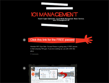 Tablet Screenshot of 101management.tumblr.com