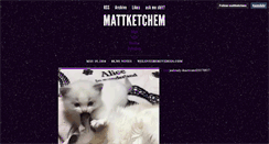 Desktop Screenshot of mattketchem.tumblr.com