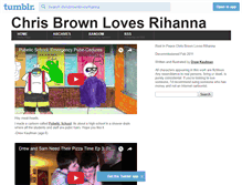 Tablet Screenshot of chrisbrownlovesrihanna.tumblr.com