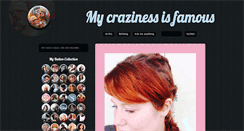 Desktop Screenshot of myfamouscraziness.tumblr.com